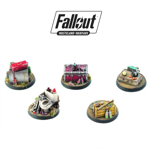 Fallout: Wasteland Warfare - Terrain Expansion: Objective Markers 1