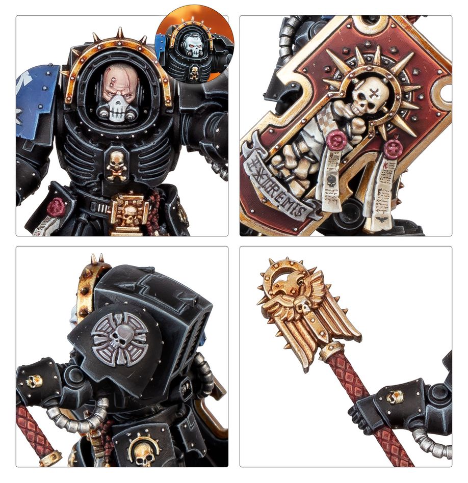 Dark Angels - Chaplain in Terminator Armor Warhammer 40k