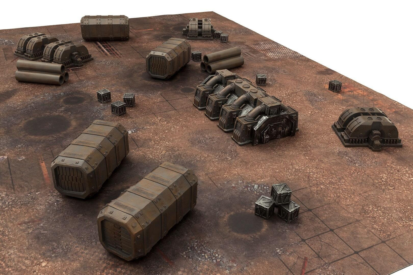 Industrial Set - Gamemat eu Pre-Painted Terrain