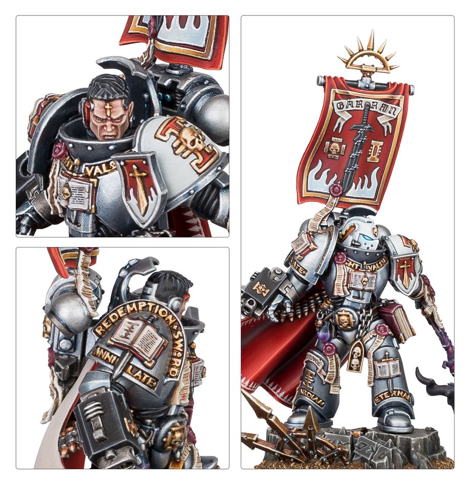 Grey Knights Castellan Crowe Miniature