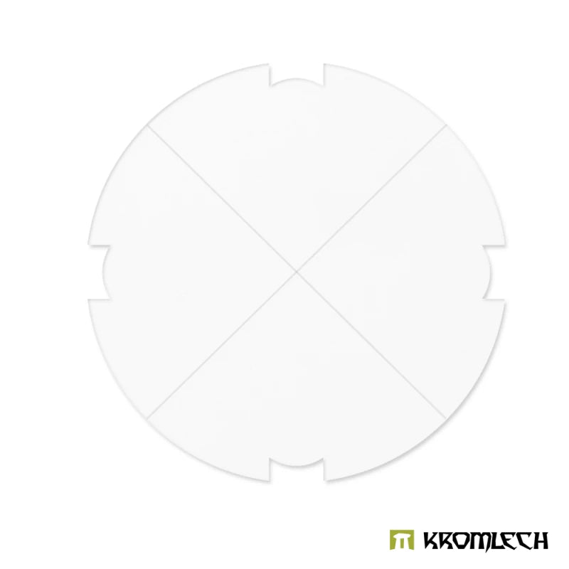 Kromlech Clear Acrylic Legion Base – 120 mm