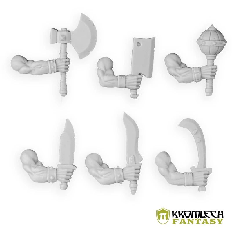Kromlech Fantasy Orcs Hand Weapons - Right