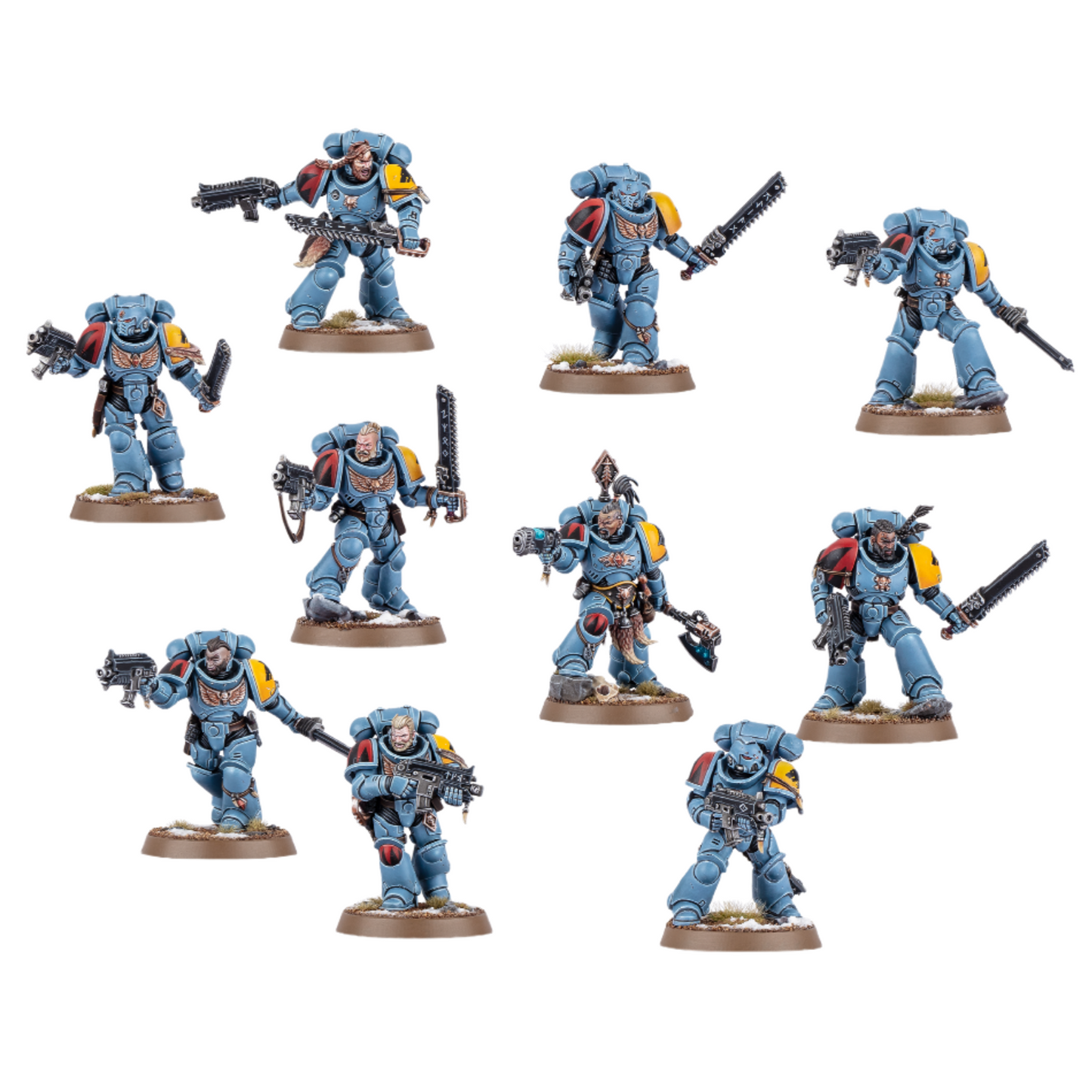 Space Wolves Grey Hunters Miniatures