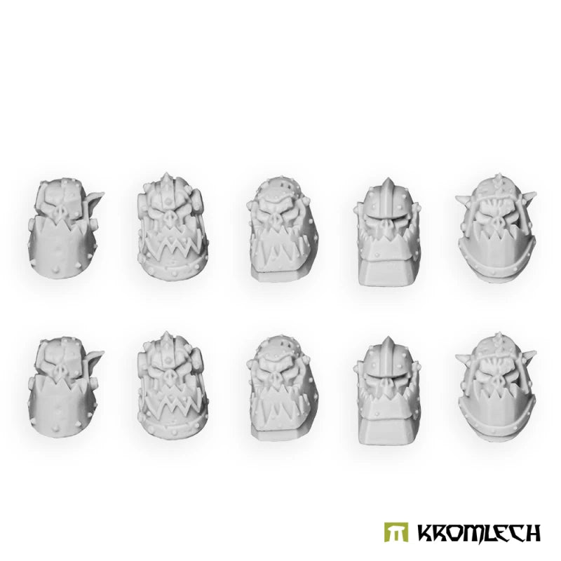 Kromlech Orc Iron Jaws Heads