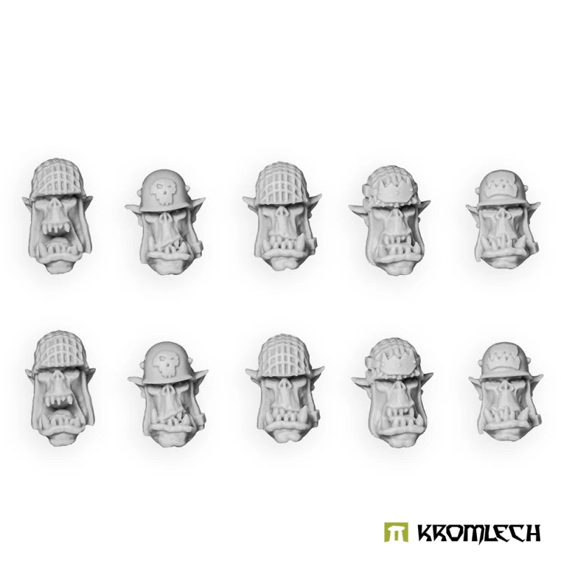 Kromlech Orc Murica Heads (WWII)