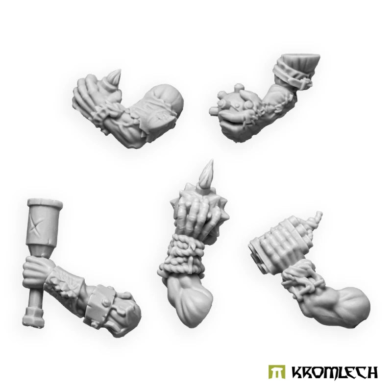 Kromlech Orc Storm Riderz Arms with Explosives