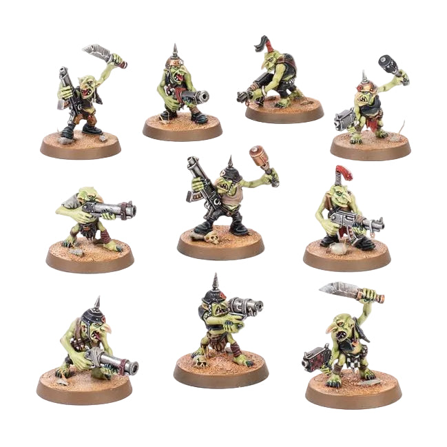 Warhammer 40k Armageddon Ork Gretchin miniatures