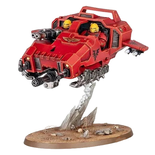 Warhammer 40k Armageddon Space Marine Landspeeder miniature