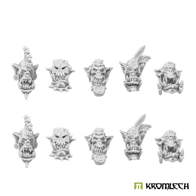 Kromlech Savage Orcs Heads