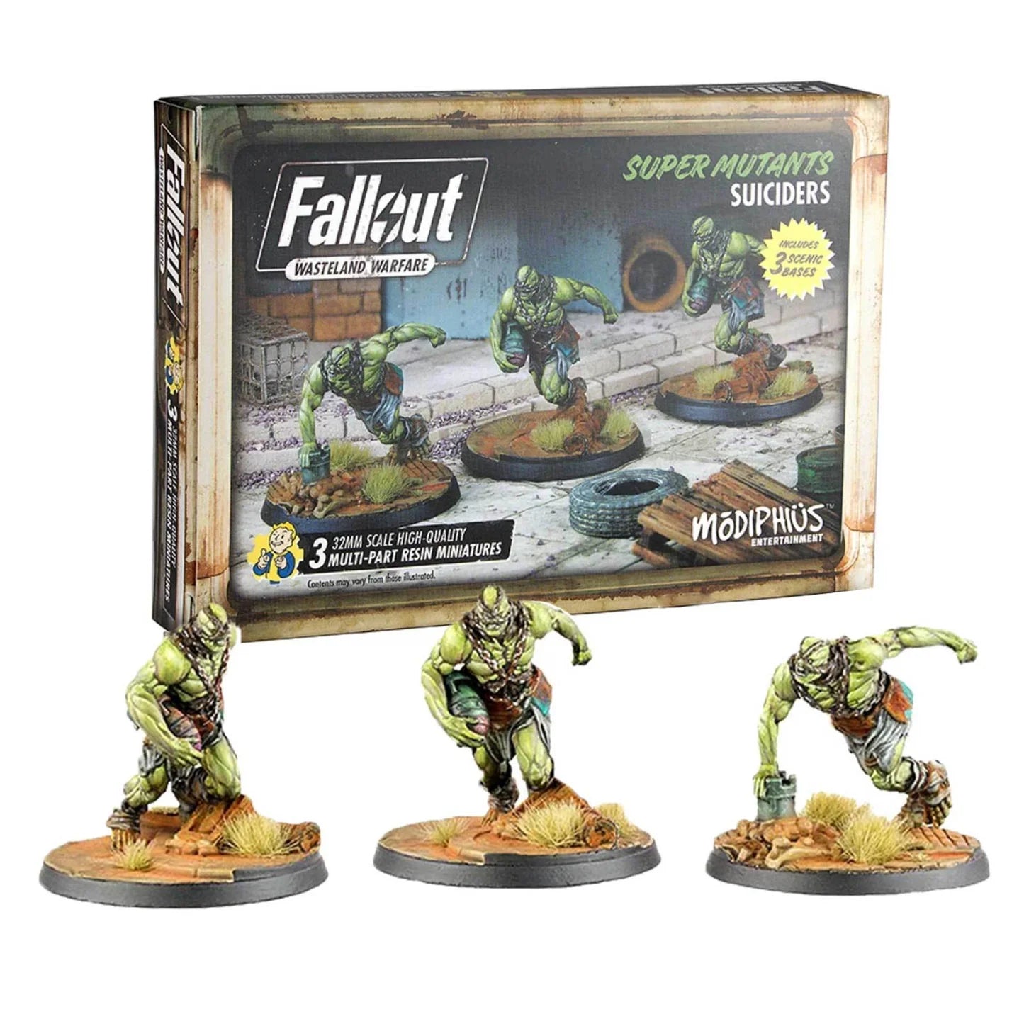 Fallout: Wasteland Warfare - Super Mutants: Suiciders (2019)