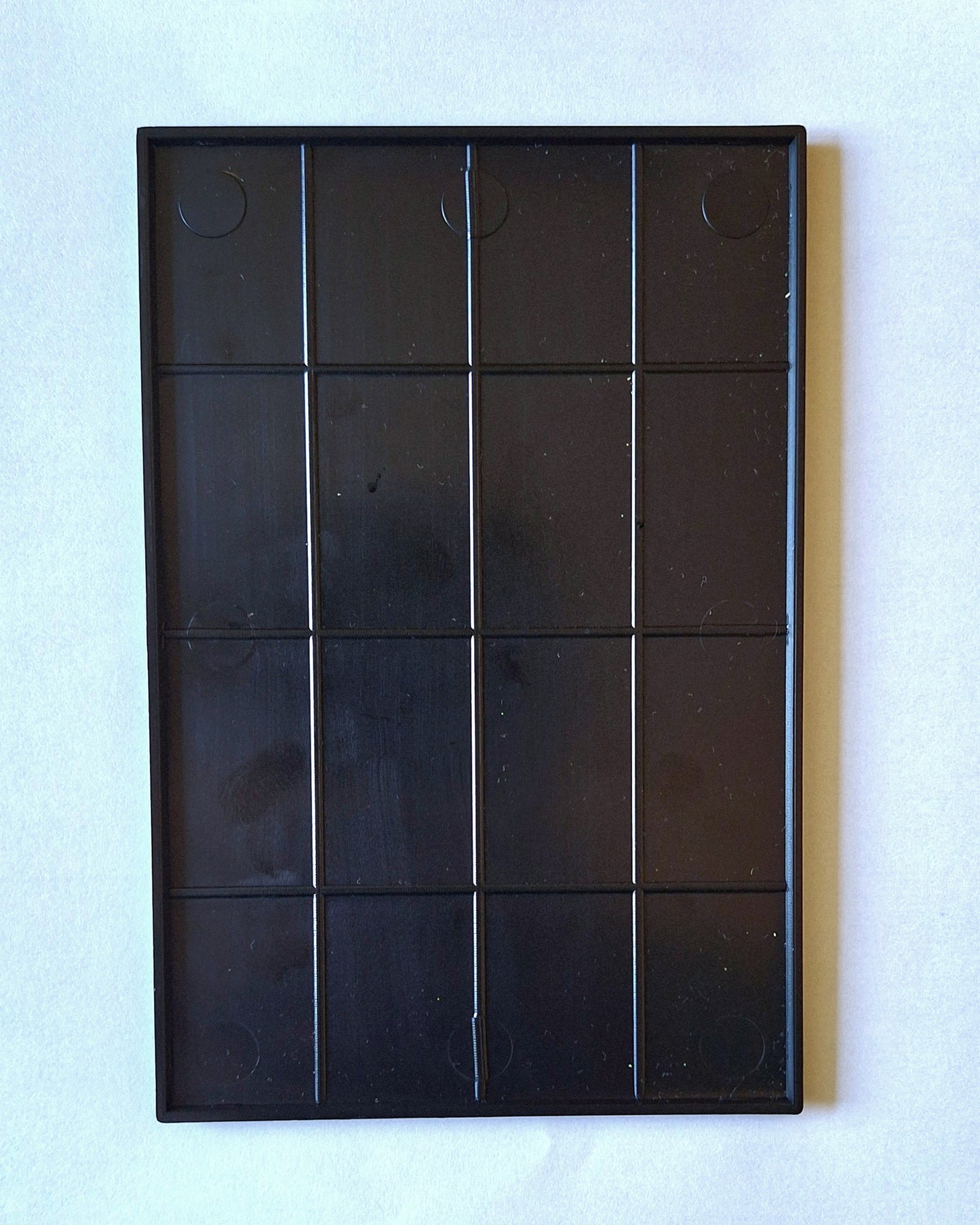 Wargaming 100x150mm rectangle plastic miniature bases