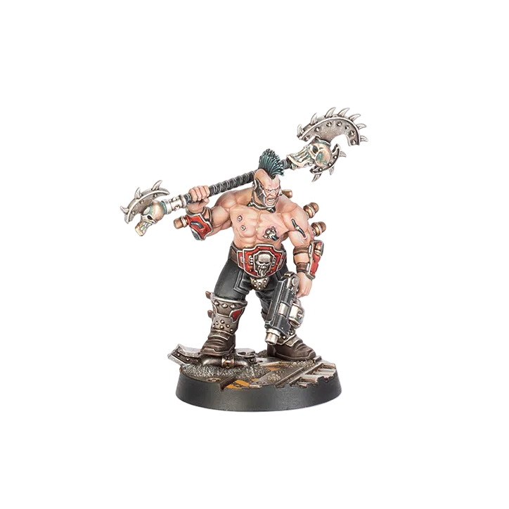 Necromunda Goliath Gang Forge Smelters miniature "I"
