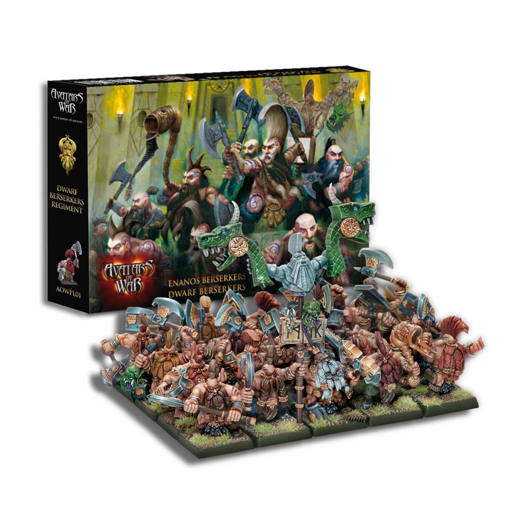 Avatars of War Dwarf Berserkers