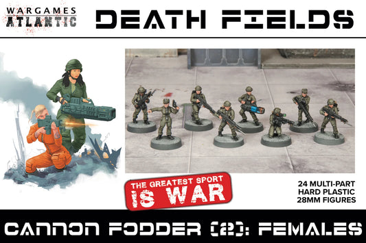 Death fields Cannon fodder female