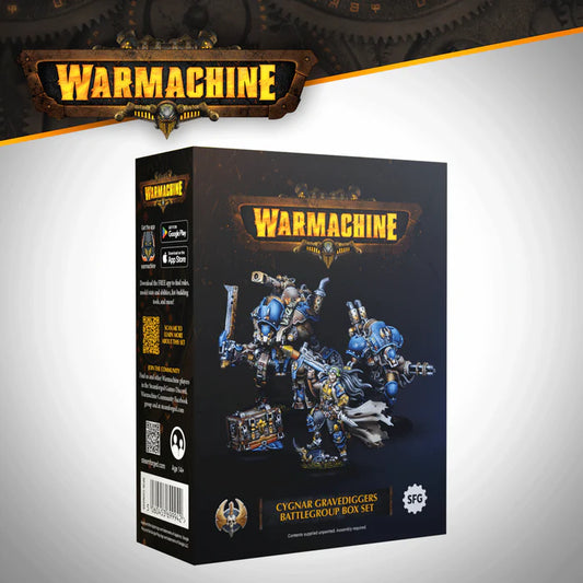 Warmachine: Cygnar Gravediggers Battlegroup Box