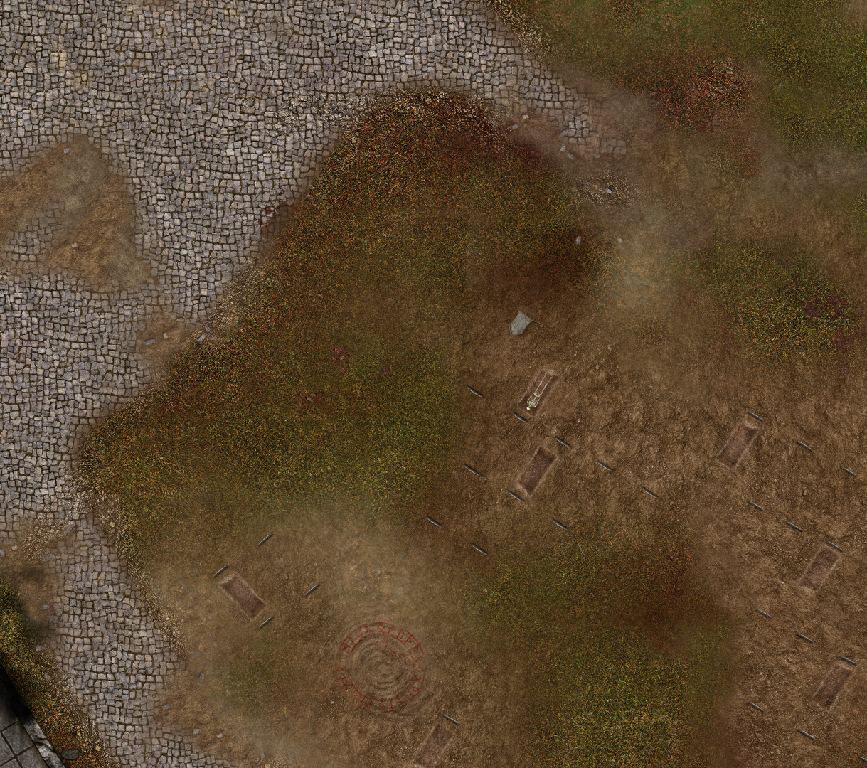 6'x4' G-Mat: Defiled Monastery