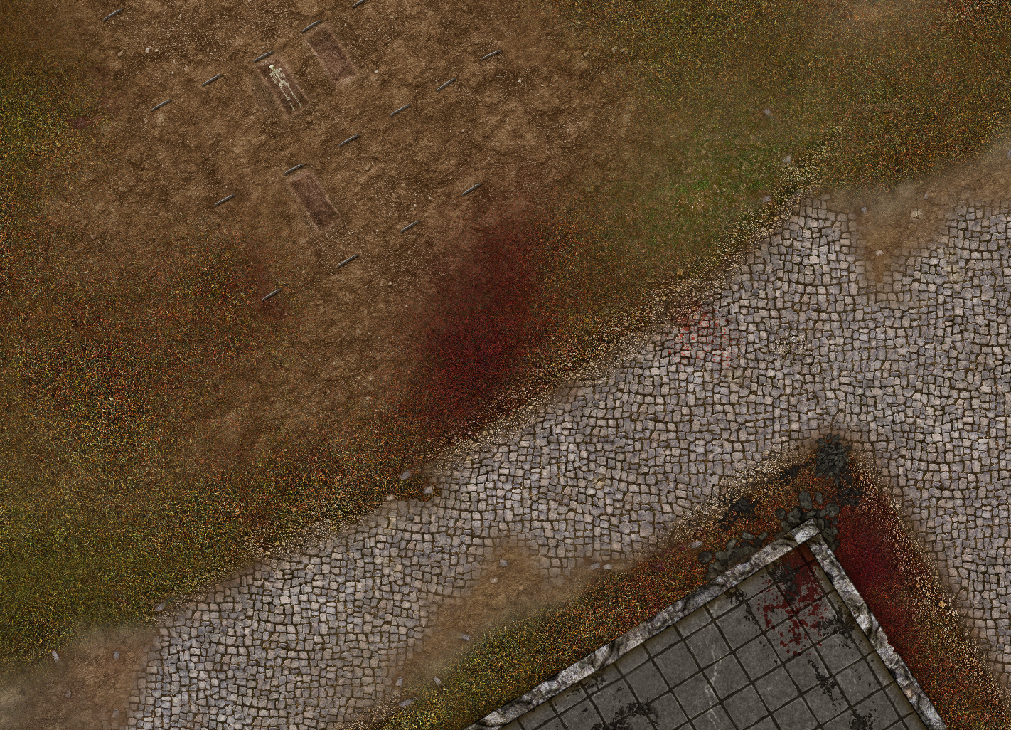 6'x4' G-Mat: Defiled Monastery