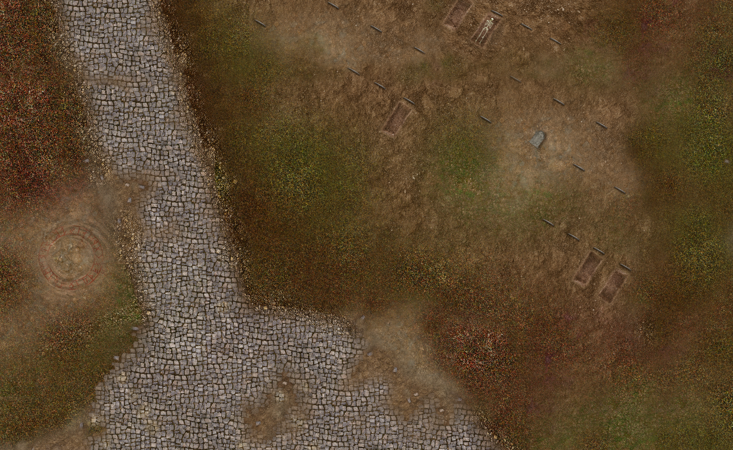 6'x4' G-Mat: Defiled Monastery