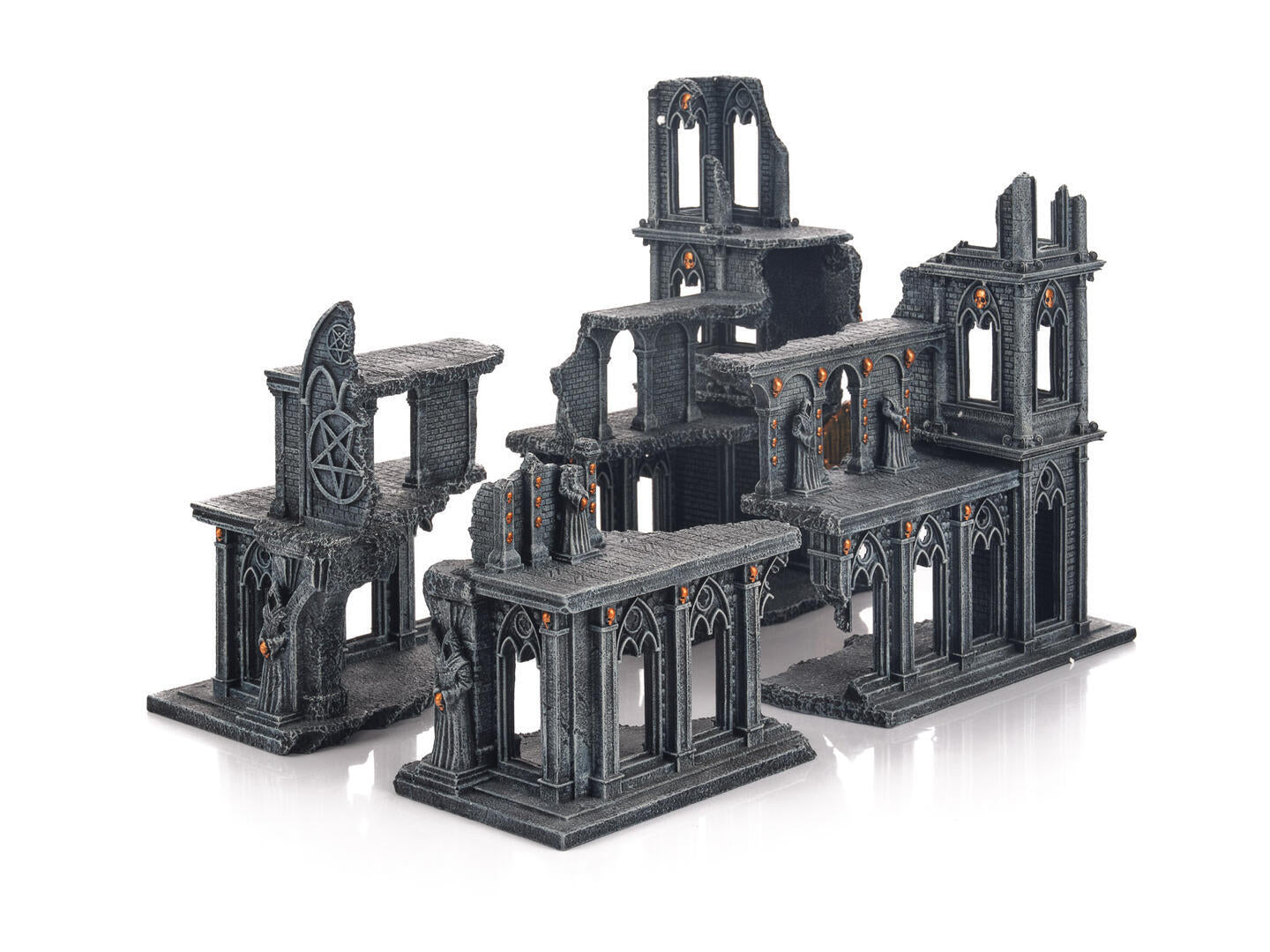Defiled Monastery Ruins - Gamemat eu Pre-Painted Terrain