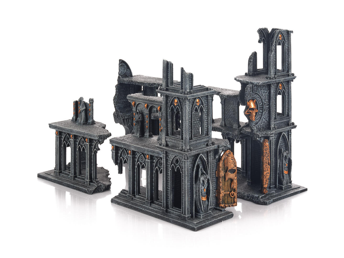Defiled Monastery Ruins - Gamemat eu Pre-Painted Terrain