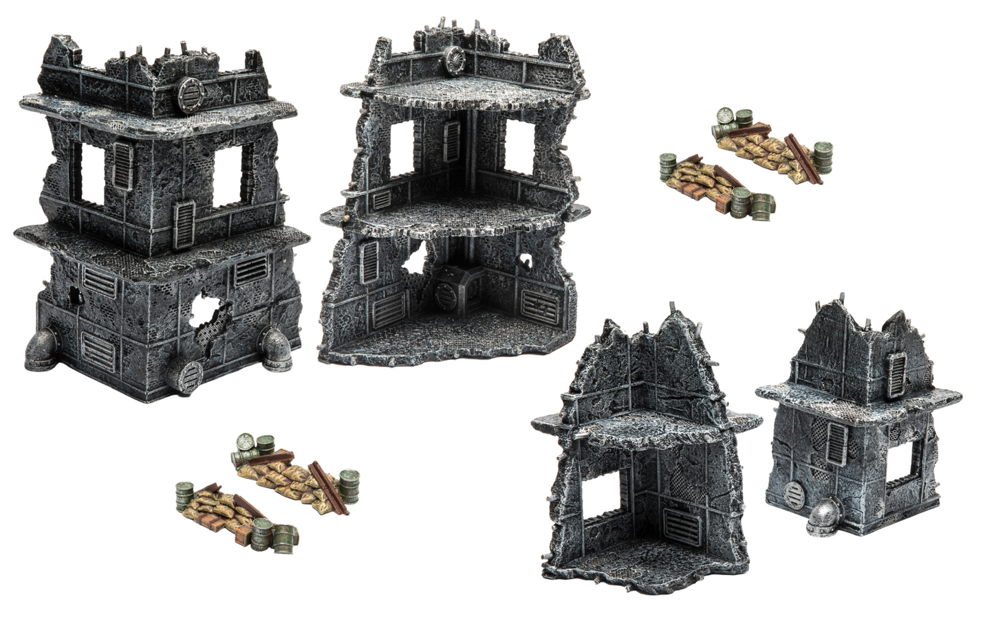 Fallout Ruins - Gamemat eu Pre-Painted Terrain