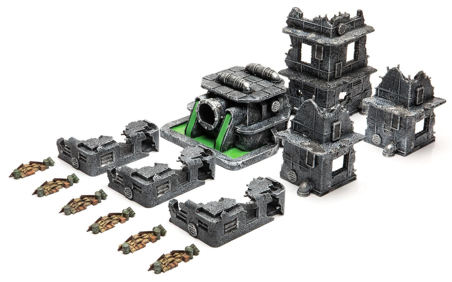 Fallout Zone Set - Gamemat eu Pre-Painted Terrain