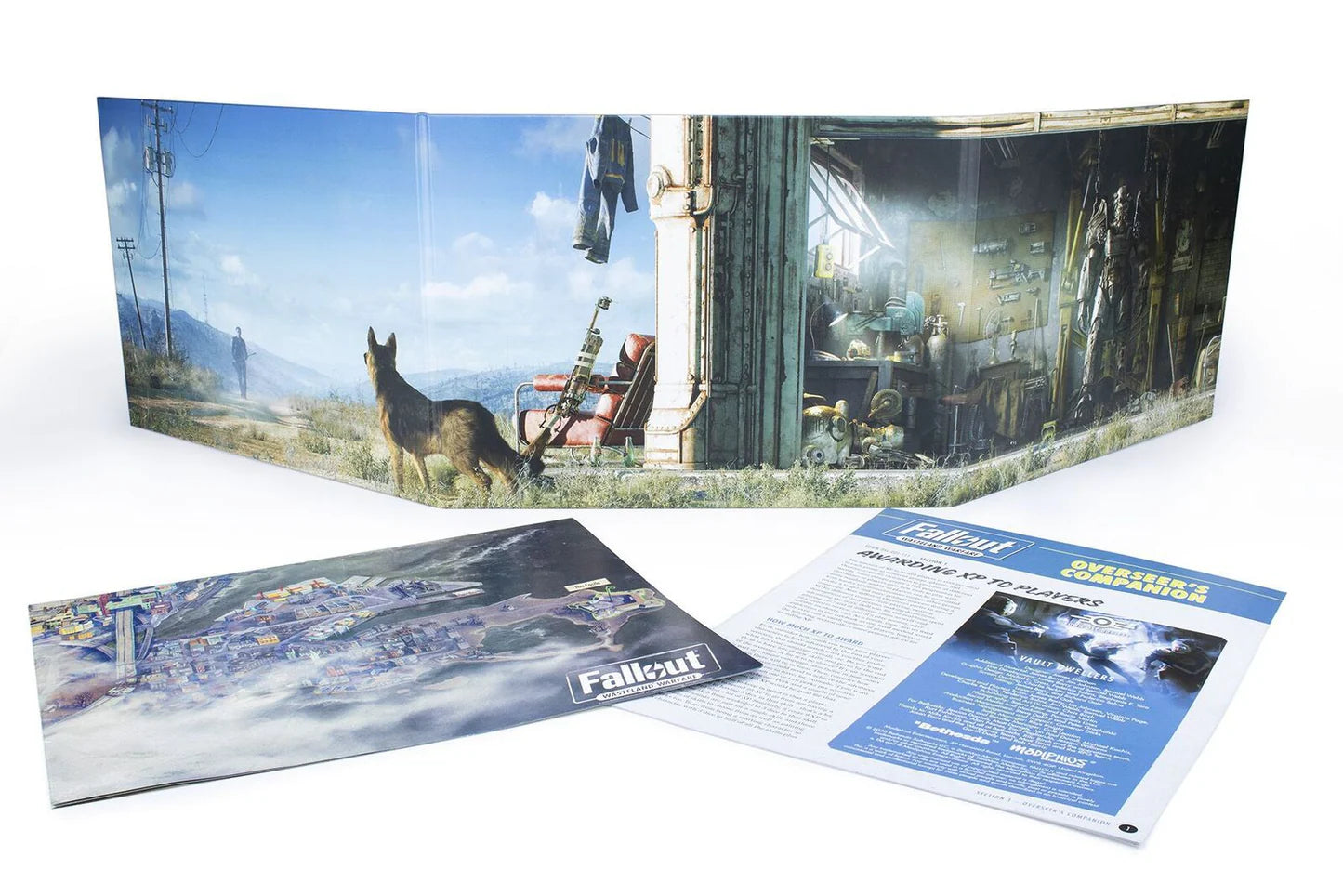 Fallout: Wasteland Warfare - RPG Expansion: GM Screen and Booklet
