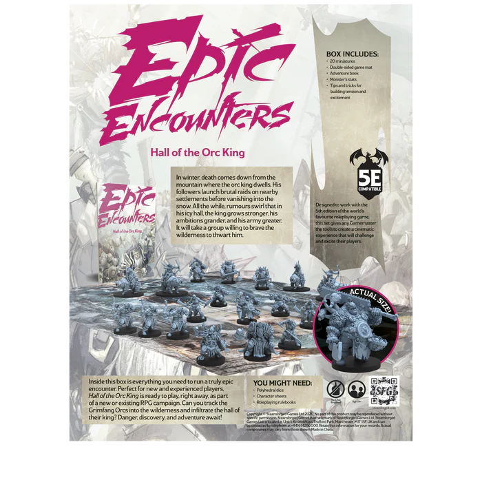 Epic Encounters: Hall of the Orc King