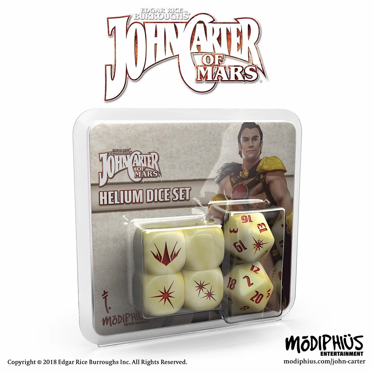 John Carter Helium Dice Set