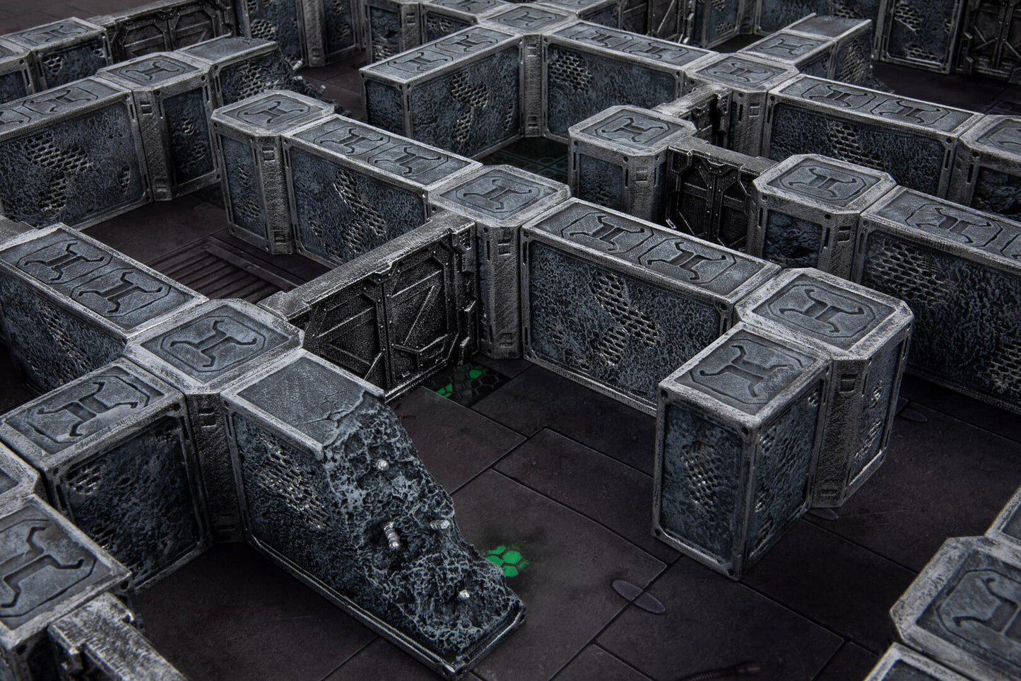Hive Walls - Gamemat eu Pre-Painted Terrain