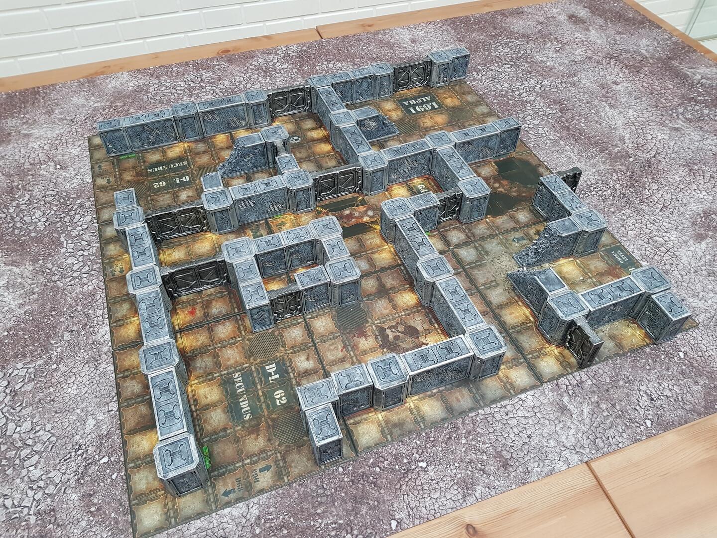 Hive Walls - Gamemat eu Pre-Painted Terrain