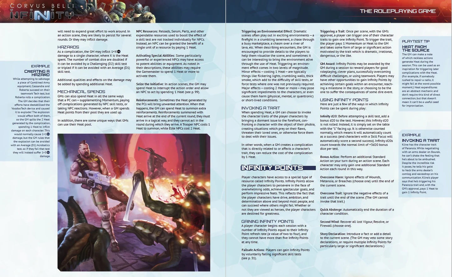 Infinity: Infinity RPG Core Book Collector's Edition