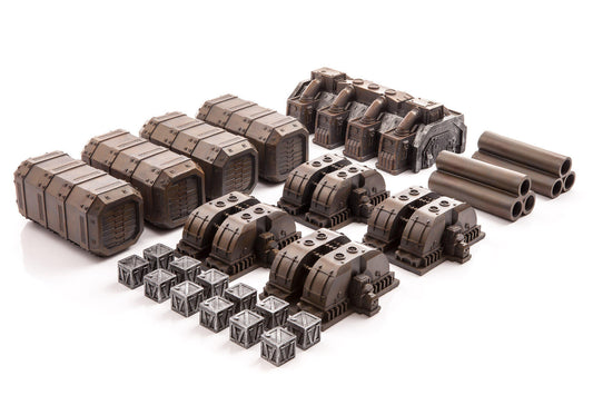 Industrial Set - Gamemat eu Pre-Painted Terrain