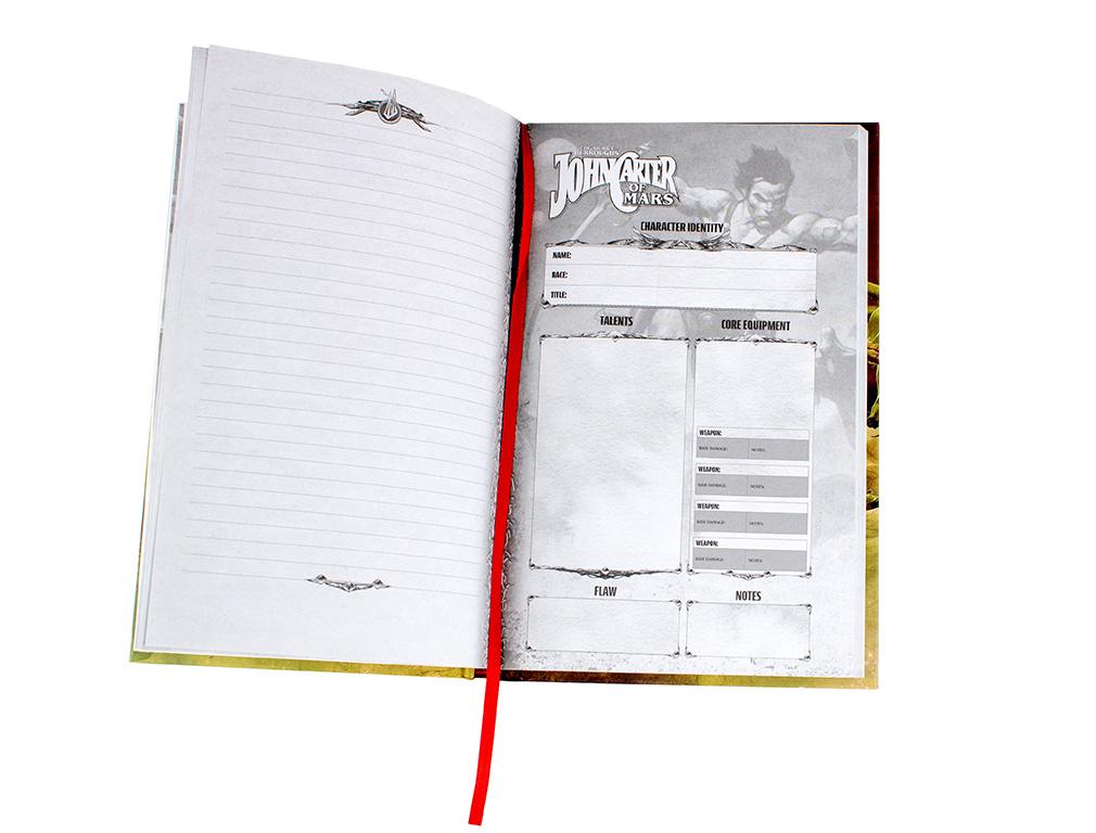 John Carter of Mars: Prince of Helium Notebook