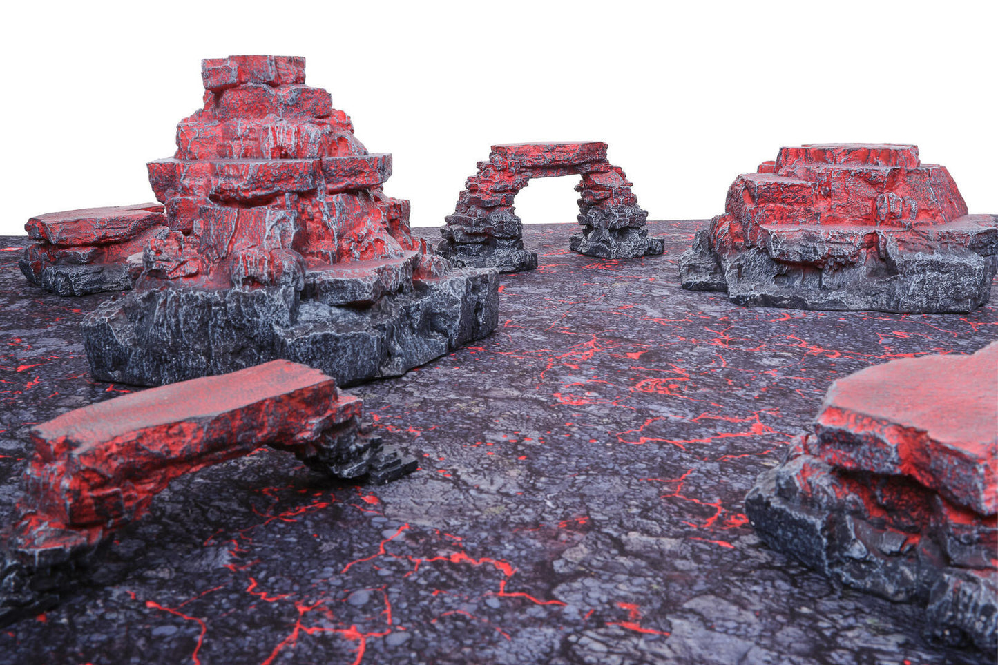 Lava Rocks - Gamemat eu Pre-Painted Terrain