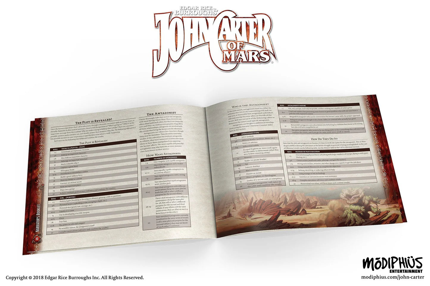 John Carter of Mars: Narrator's Toolkit