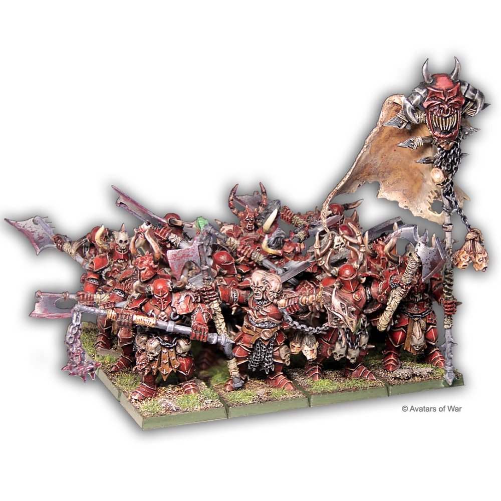 Avatars of War Warriors of Wrath with great weapons