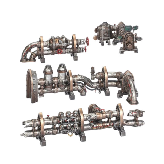 Necromunda Core Set 2026 Zone Mortalis: Factoria Pipes Scatter Terrain