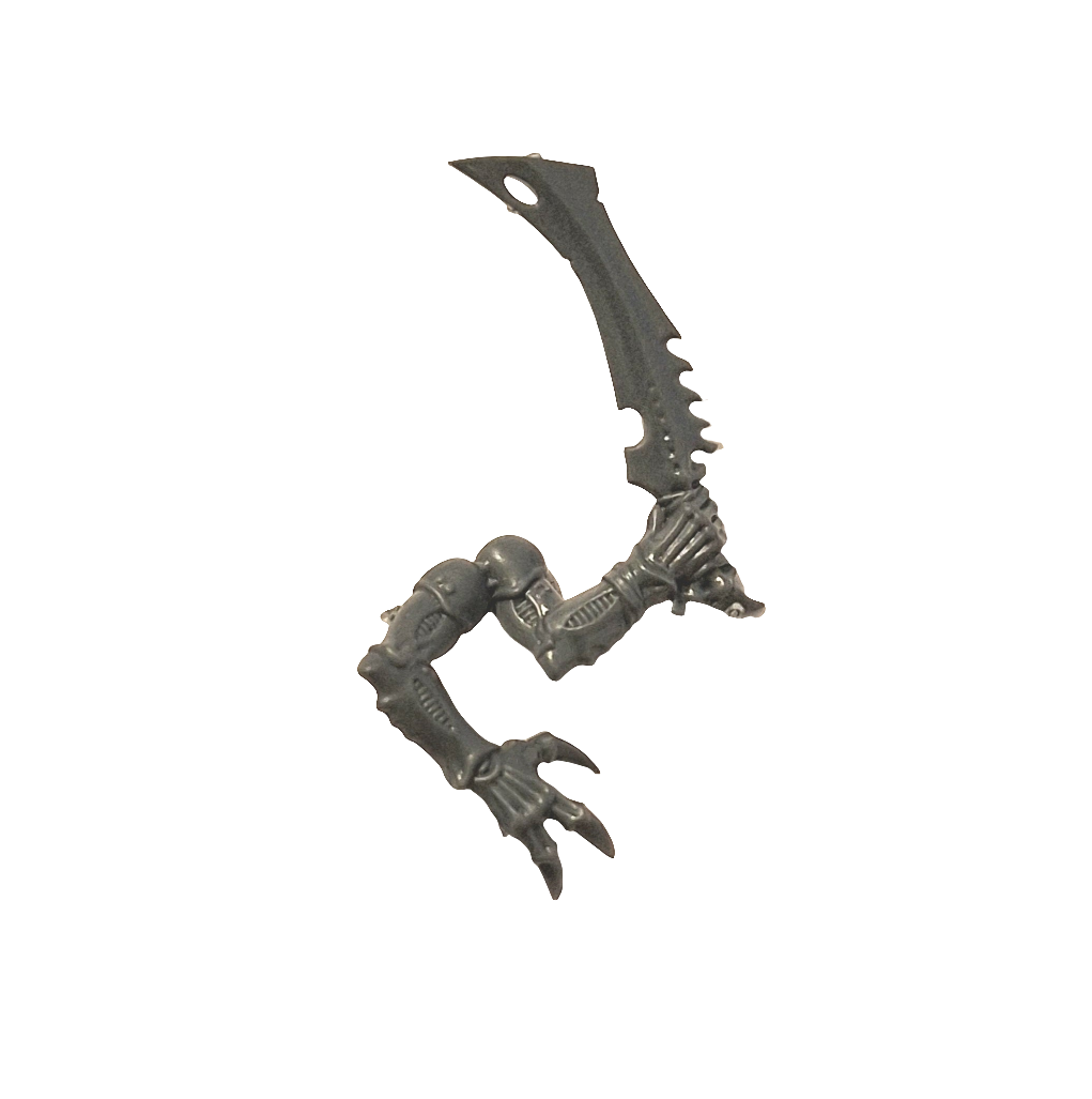 Genestealer Cults Acolyte Hybrid Bone Sword arm