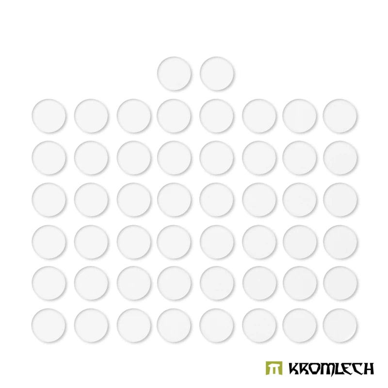 Kromlech Clear Acrylic Bases: Round 20mm