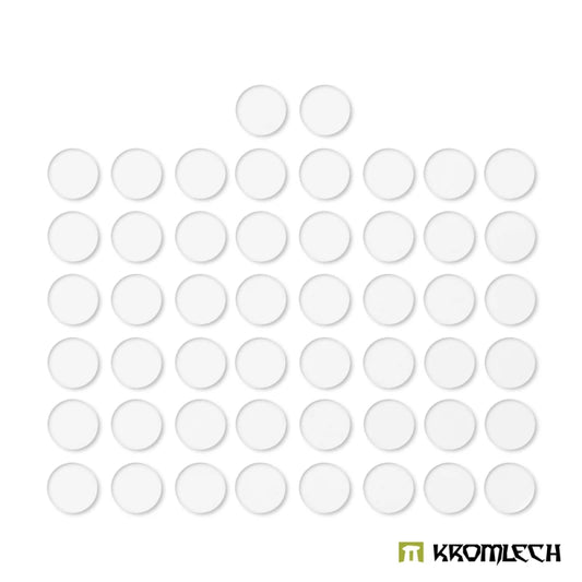 Kromlech Clear Acrylic Bases: Round 20mm