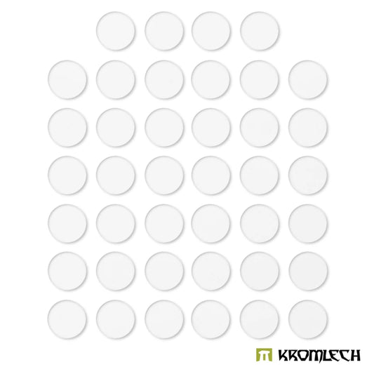 Kromlech Clear Acrylic Bases: Round 32mm