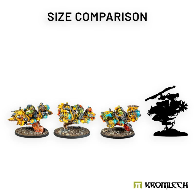 Kromlech Ork Deffbikes Squad