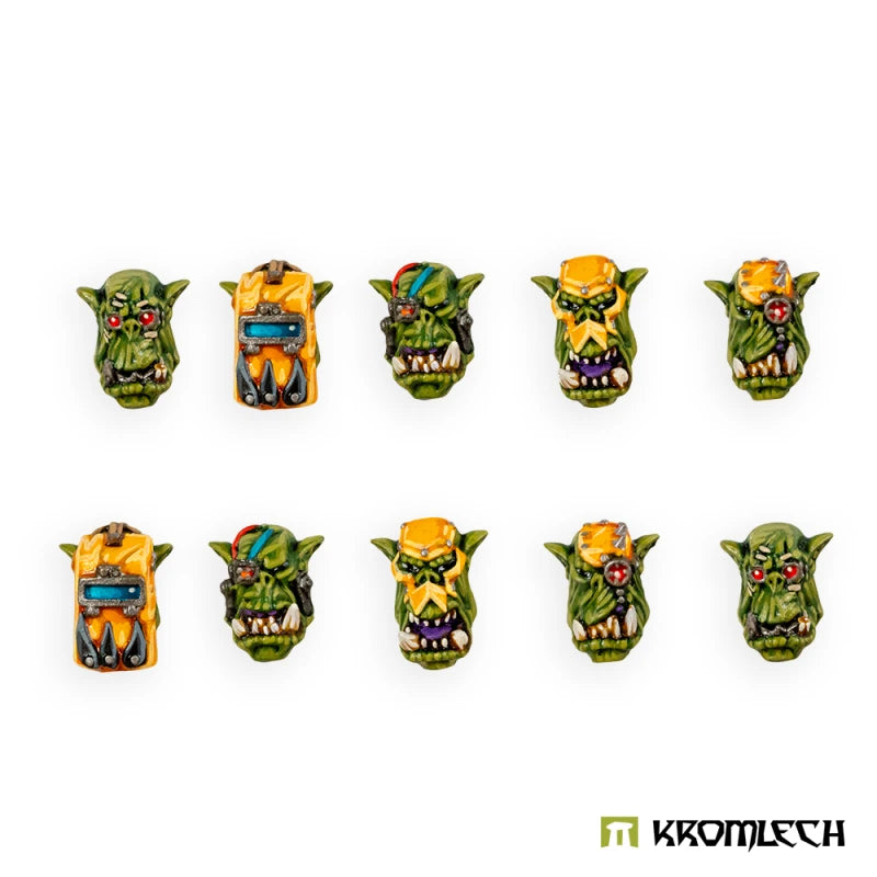 Kromlech Orc Deffboyz Heads