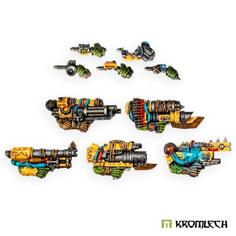 Kromlech Orc Deffboyz Looted Guns