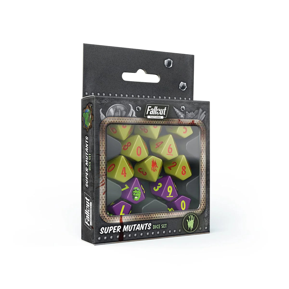 Fallout: Factions - Dice Set: Super Mutants