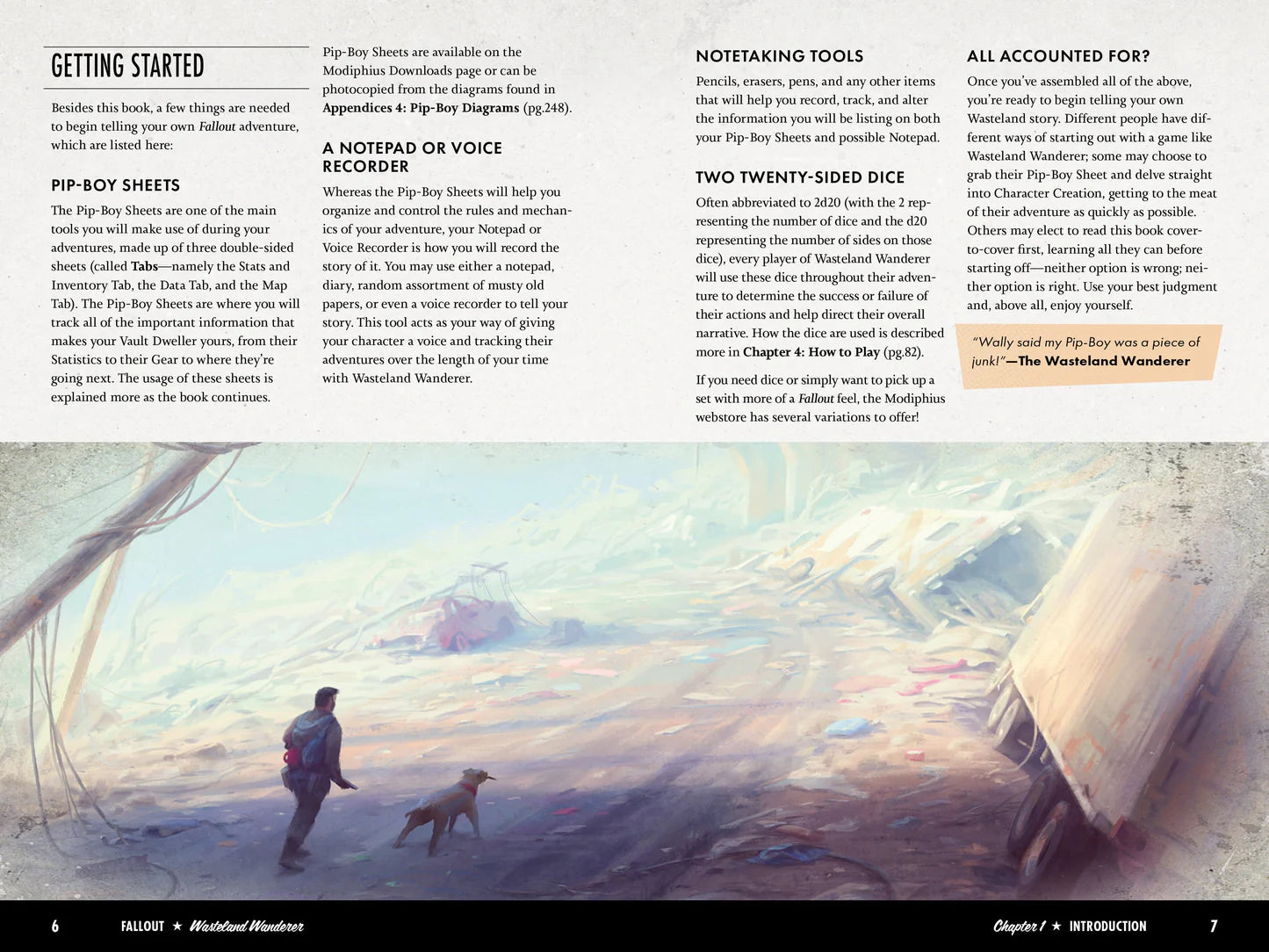 Fallout: Wasteland Wanderer: A Solo Roleplaying Game