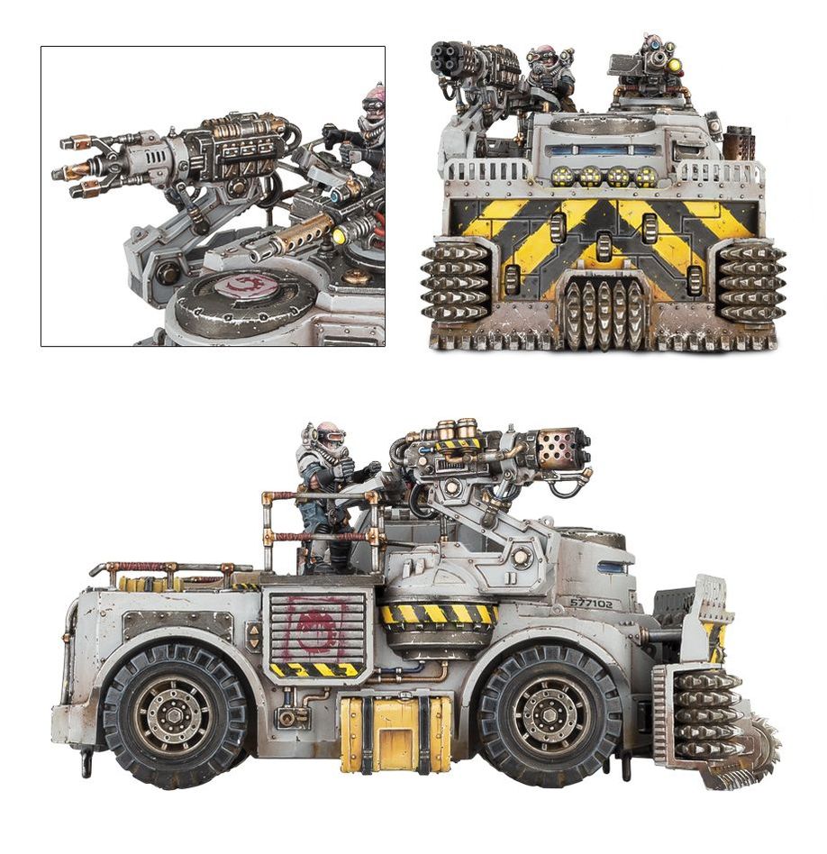 Genestealer Cults Goliath Rockgrinder Miniature