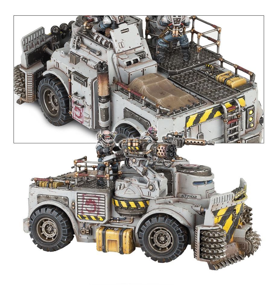 Genestealer Cults Goliath Rockgrinder Miniature