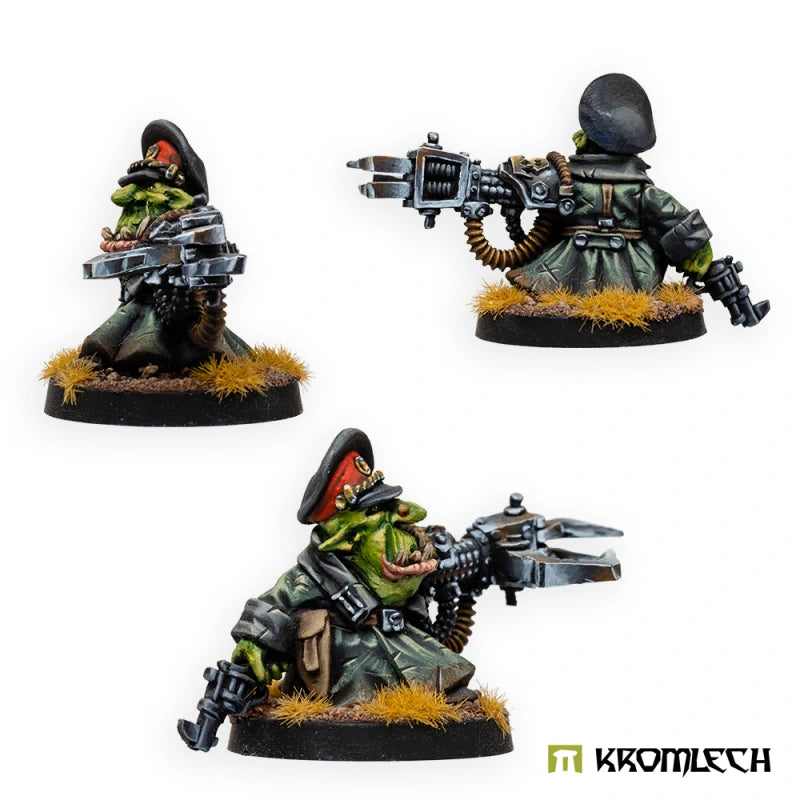 Kromlech Orc Greatcoat Korps Goblin Commander Kurz von Niedrig